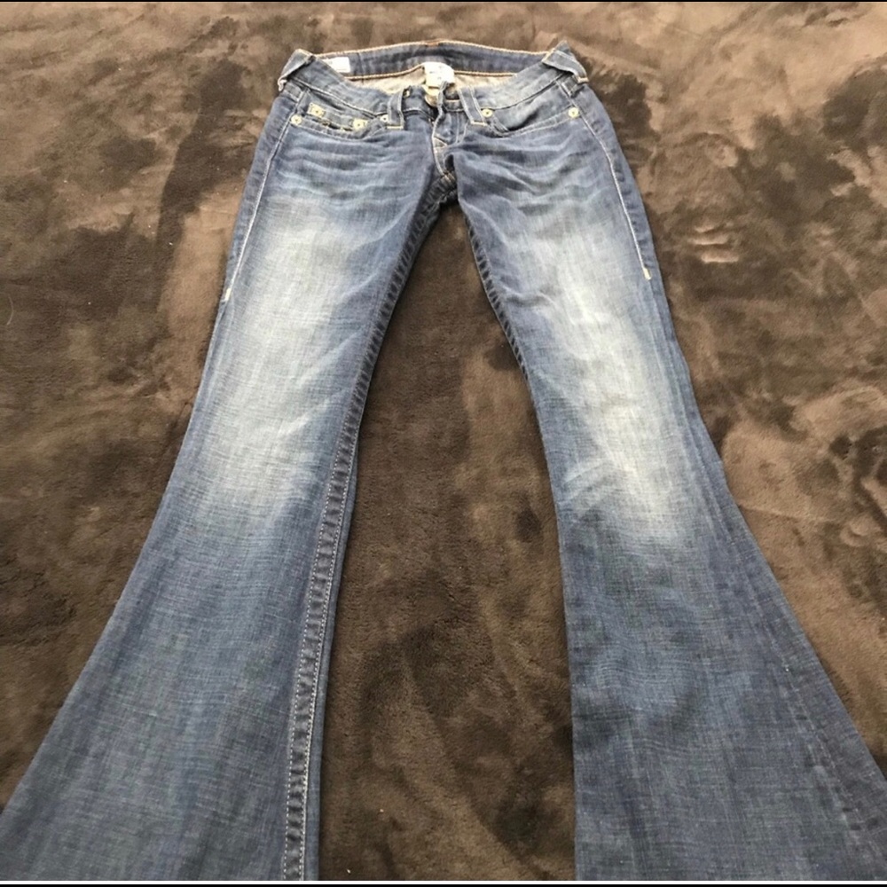 Vintage True Religion Boho Jeans!!!